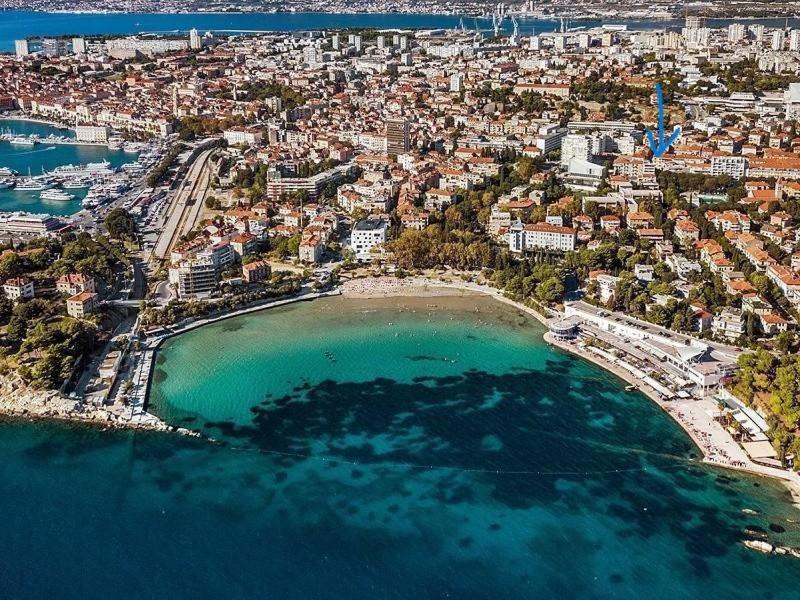 Top Location! Spacious Lux Apartment -5 Min From Beach & Centre Spalato Esterno foto
